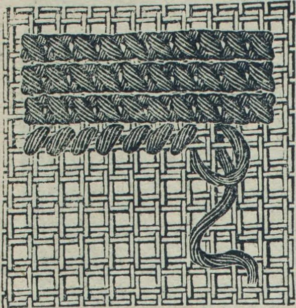 An illustration from Florence home needle-work, 1888, leaf 41