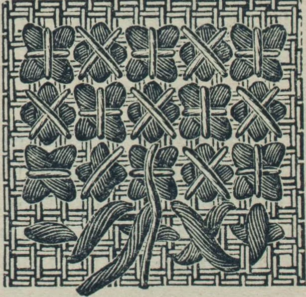 An illustration from Florence home needle-work, 1888, leaf 42