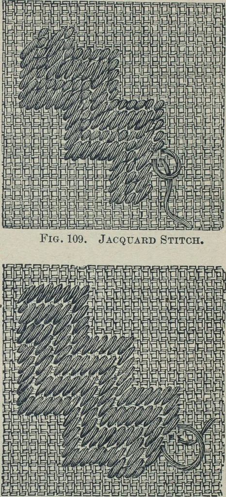 An illustration from Florence home needle-work, 1888, leaf 46