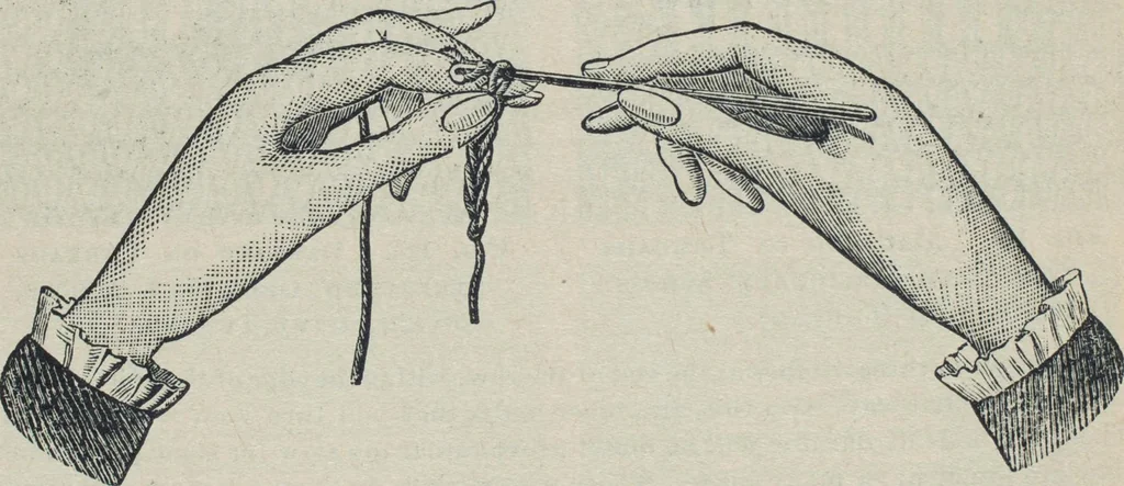 An illustration from Florence home needle-work, 1888, leaf 53
