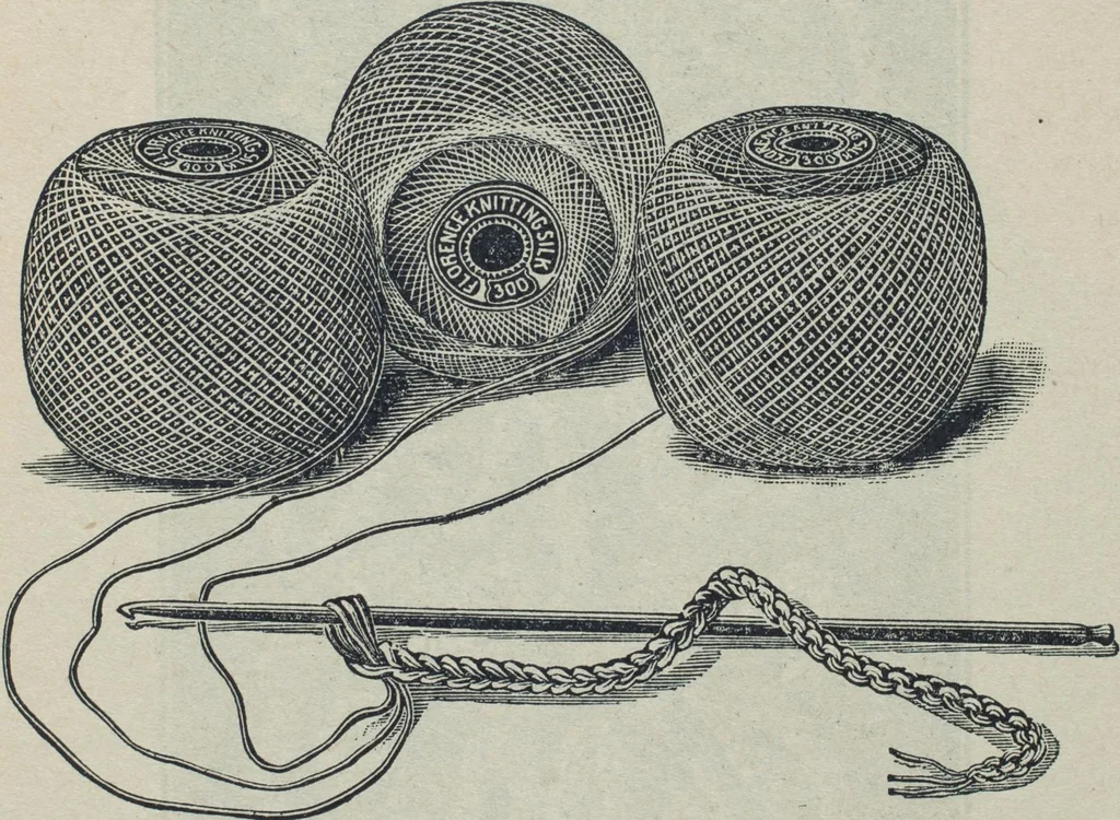 An illustration from Florence home needle-work, 1888, leaf 54