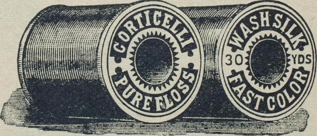 An illustration from Florence home needle-work, 1888, leaf 6