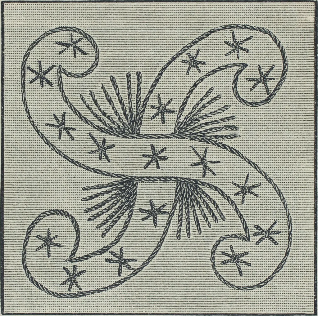 An illustration from Florence home needle-work, 1888, leaf 63