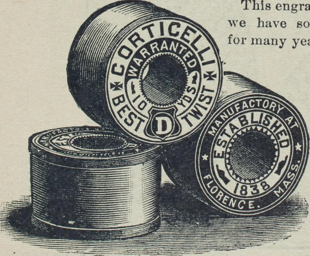 An illustration from Florence home needle-work, 1888, leaf 65