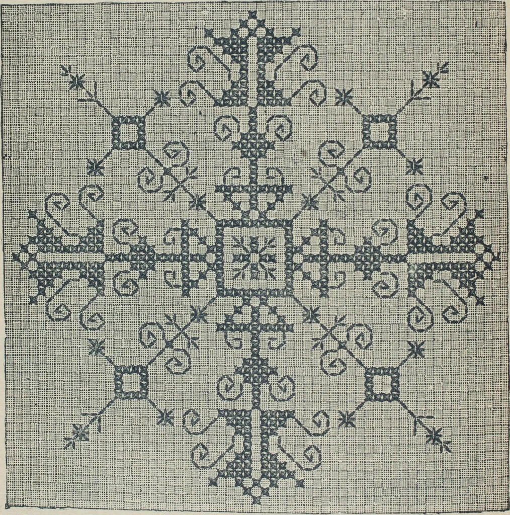 An illustration from Florence home needle-work, 1888, leaf 67