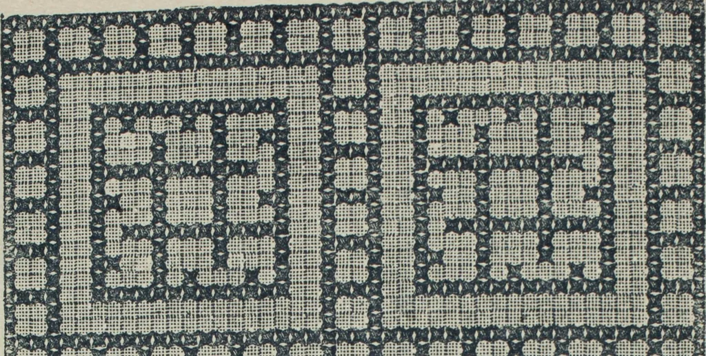 An illustration from Florence home needle-work, 1888, leaf 71
