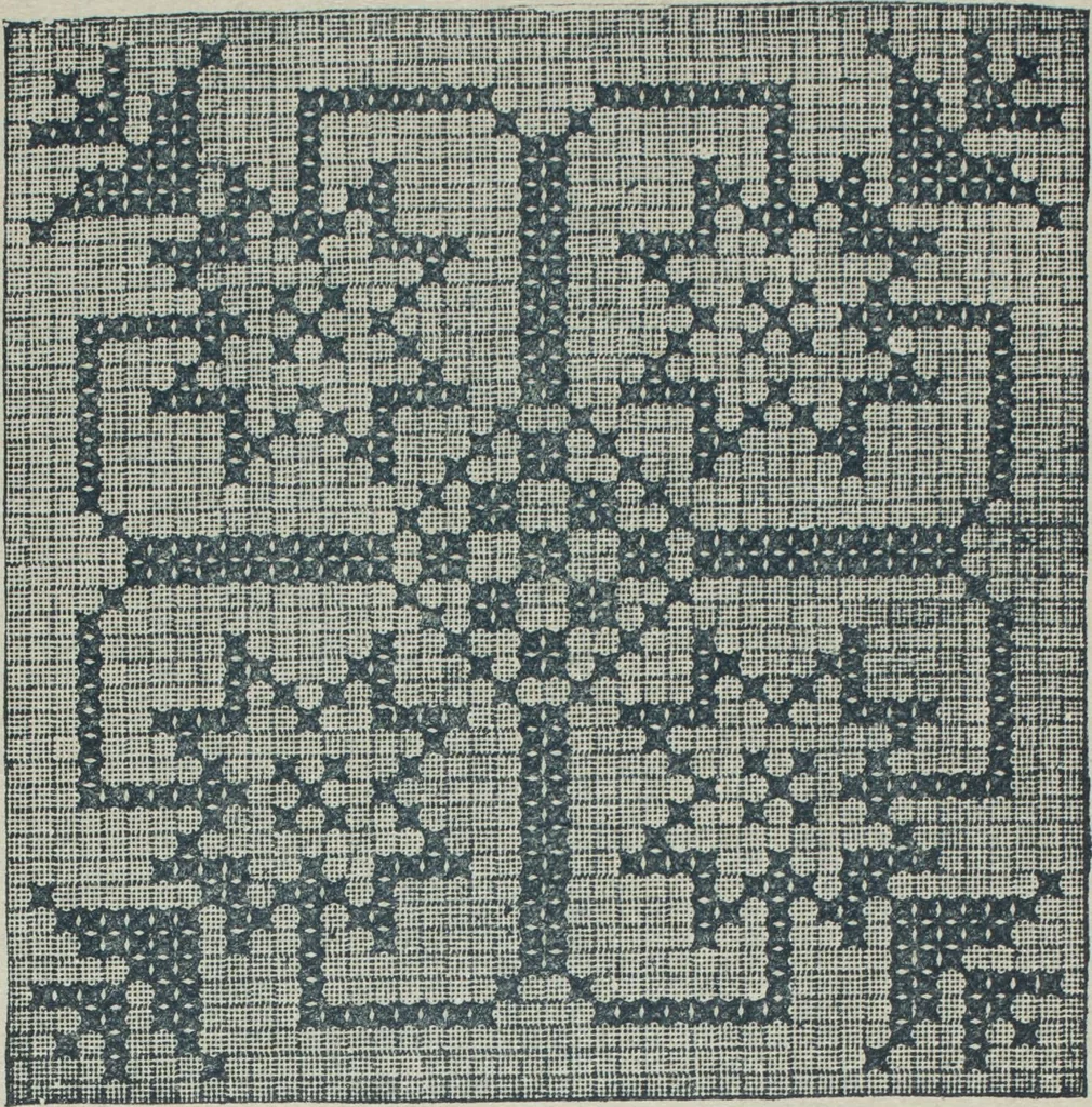 An illustration from Florence home needle-work, 1888, leaf 73