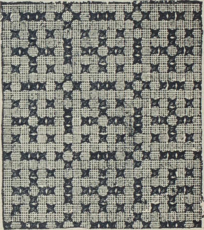 An illustration from Florence home needle-work, 1888, leaf 77