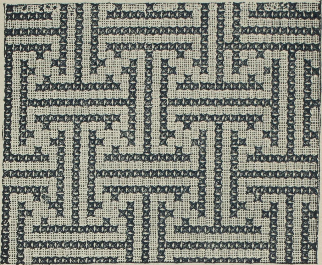 An illustration from Florence home needle-work, 1888, leaf 79