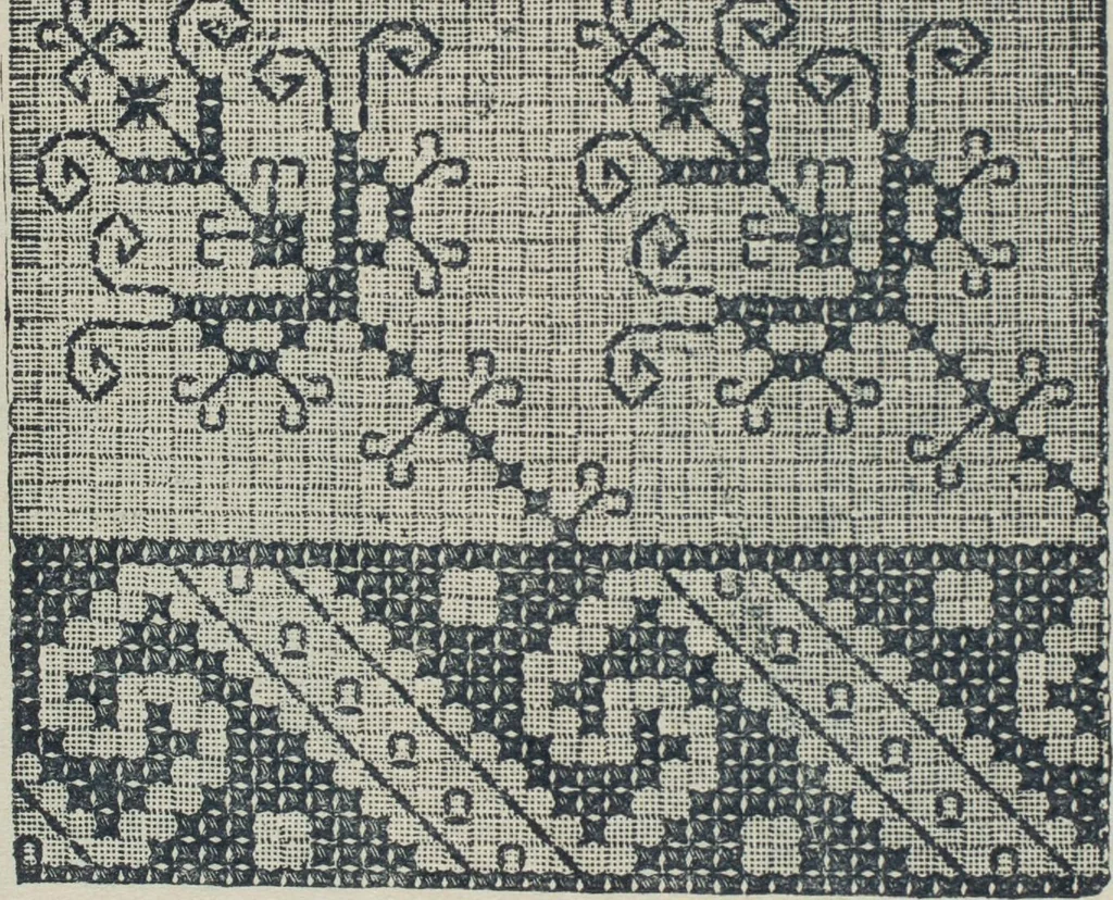 An illustration from Florence home needle-work, 1888, leaf 79
