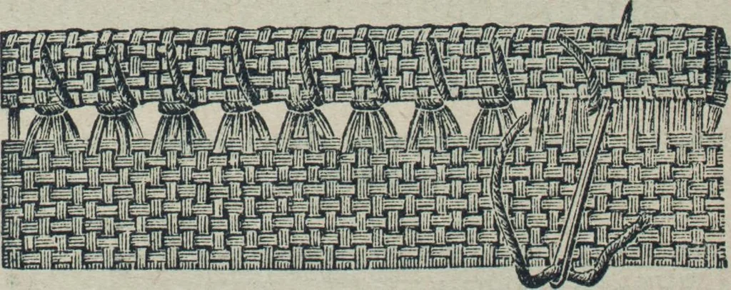 An illustration from Florence home needle-work, 1888, leaf 8