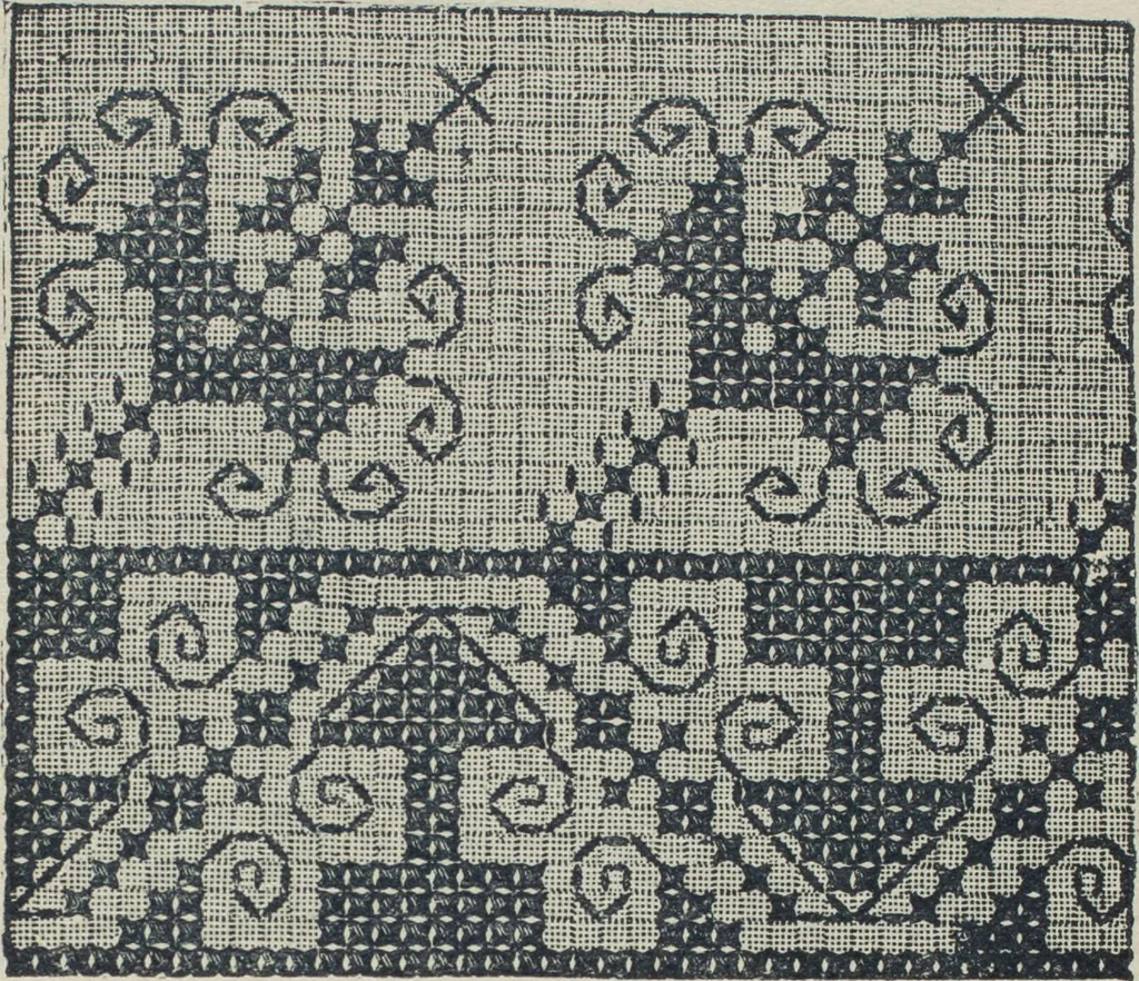 An illustration from Florence home needle-work, 1888, leaf 80