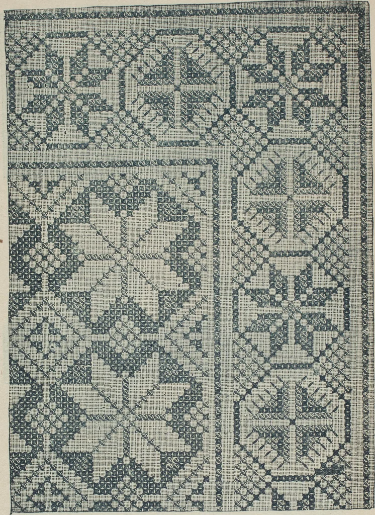 An illustration from Florence home needle-work, 1888, leaf 83