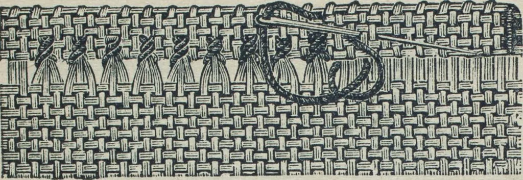 An illustration from Florence home needle-work, 1888, leaf 9