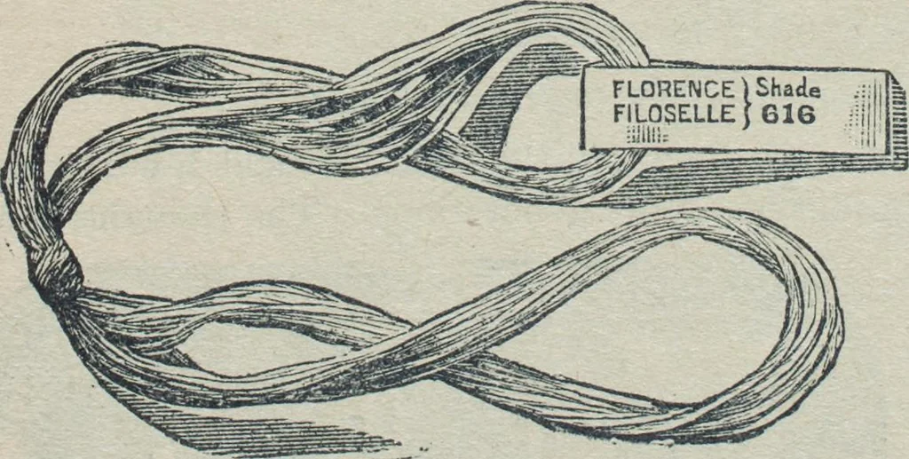 An illustration from Florence home needle-work, 1888, leaf 91