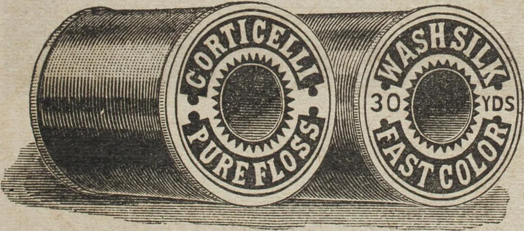 An illustration from Florence home needle-work, 1889, leaf 15