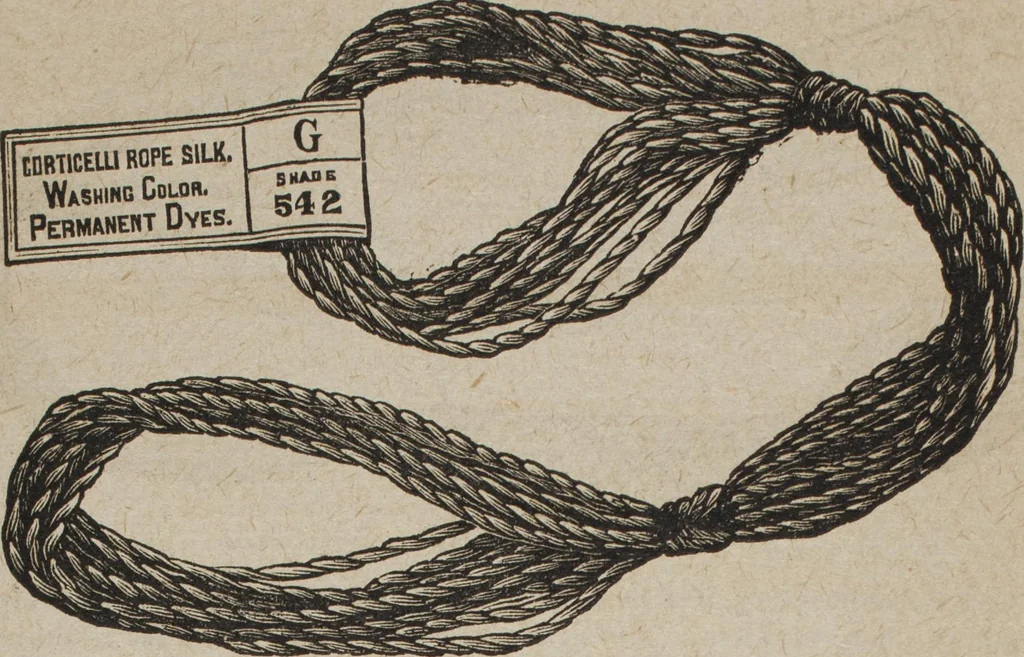 An illustration from Florence home needle-work, 1889, leaf 17