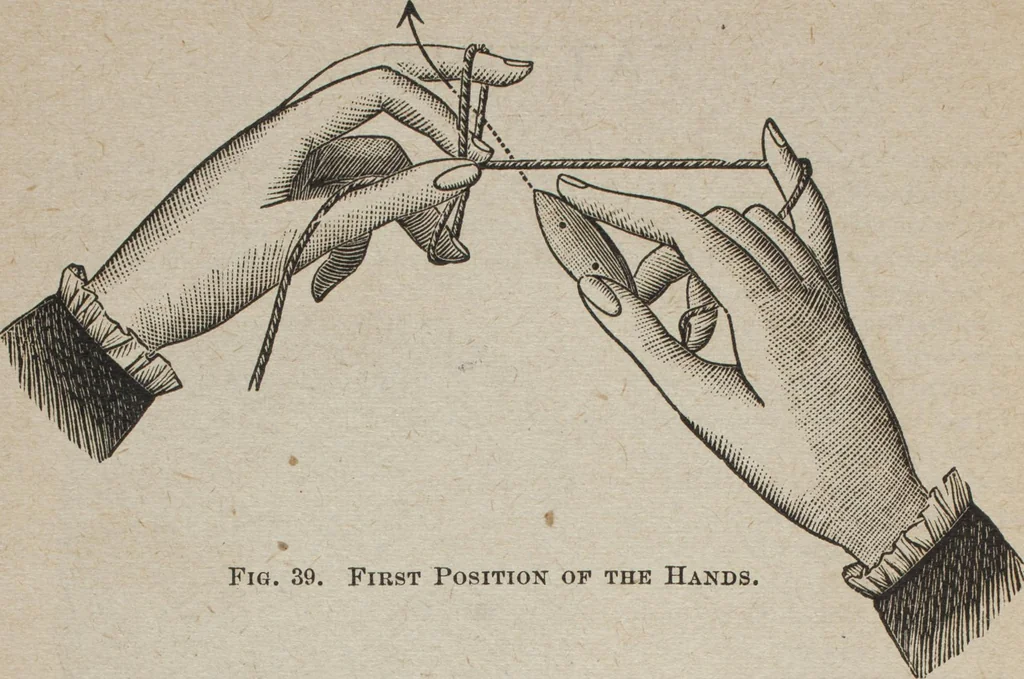 An illustration from Florence home needle-work, 1889, leaf 35