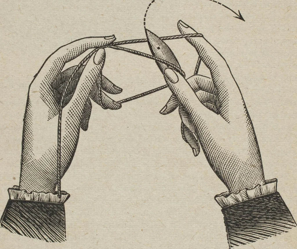 An illustration from Florence home needle-work, 1889, leaf 35