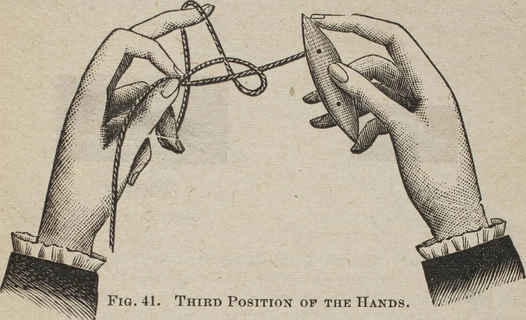 An illustration from Florence home needle-work, 1889, leaf 36