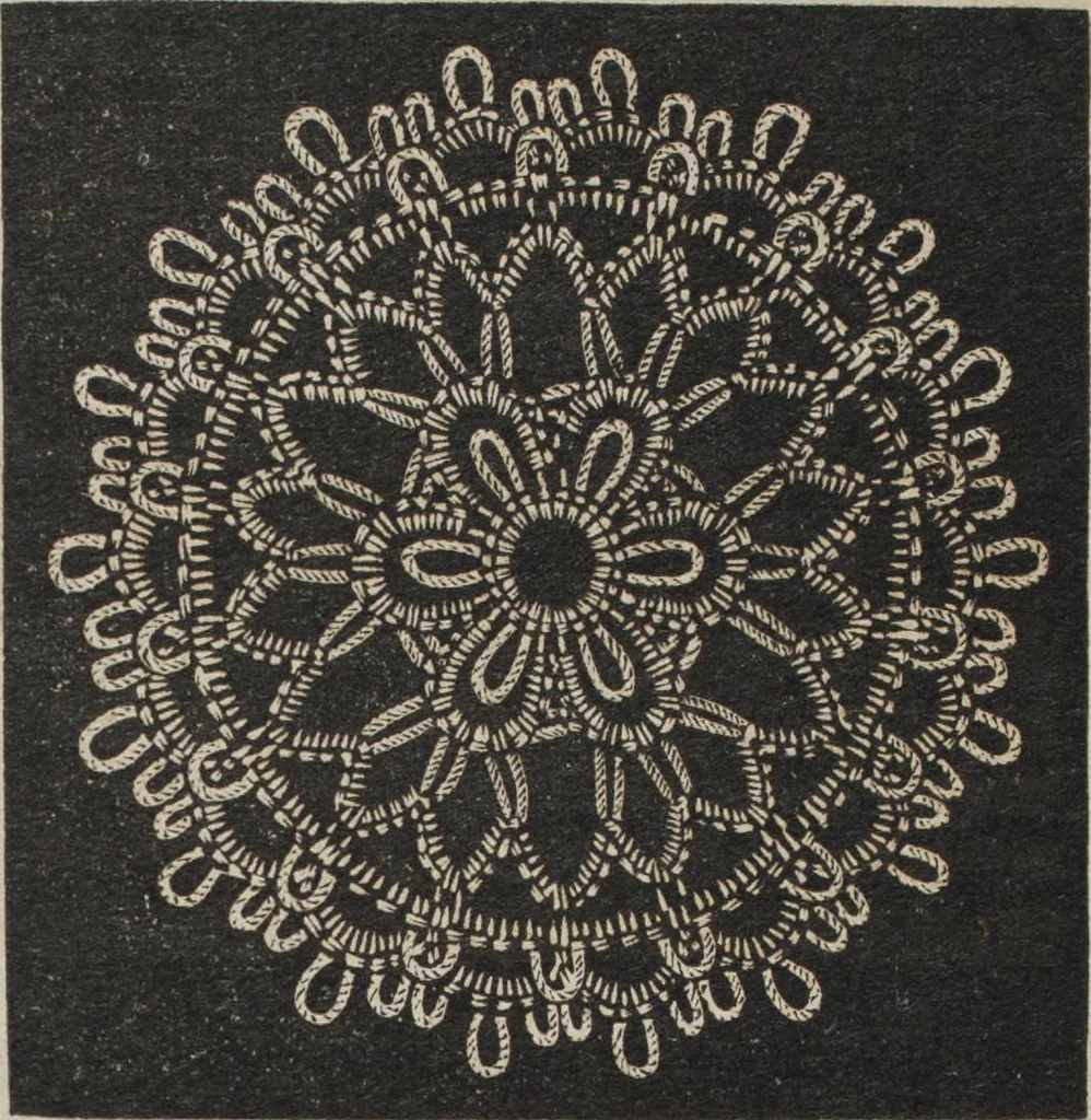An illustration from Florence home needle-work, 1889, leaf 42