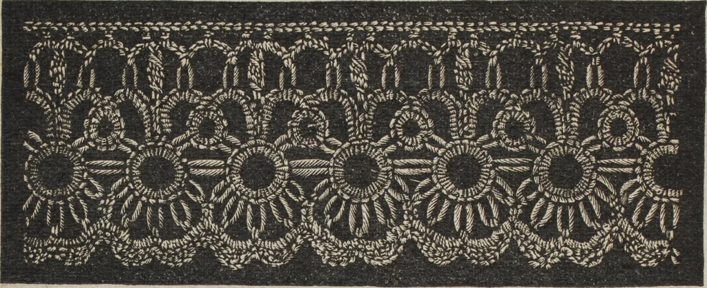 An illustration from Florence home needle-work, 1889, leaf 43