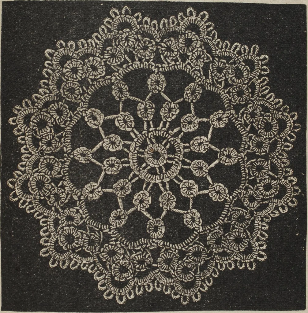 An illustration from Florence home needle-work, 1889, leaf 44