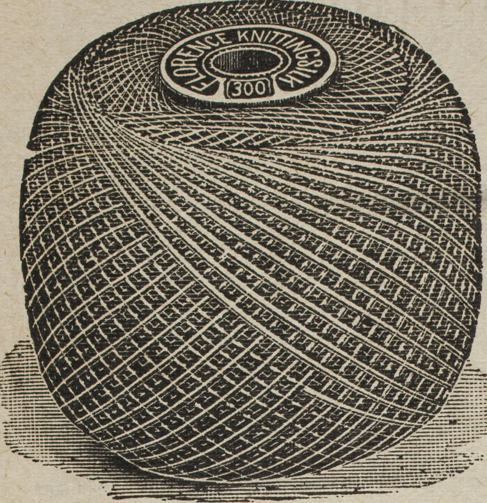 An illustration from Florence home needle-work, 1889, leaf 47