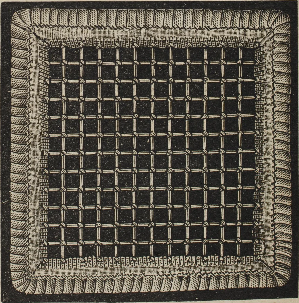 An illustration from Florence home needle-work, 1889, leaf 60