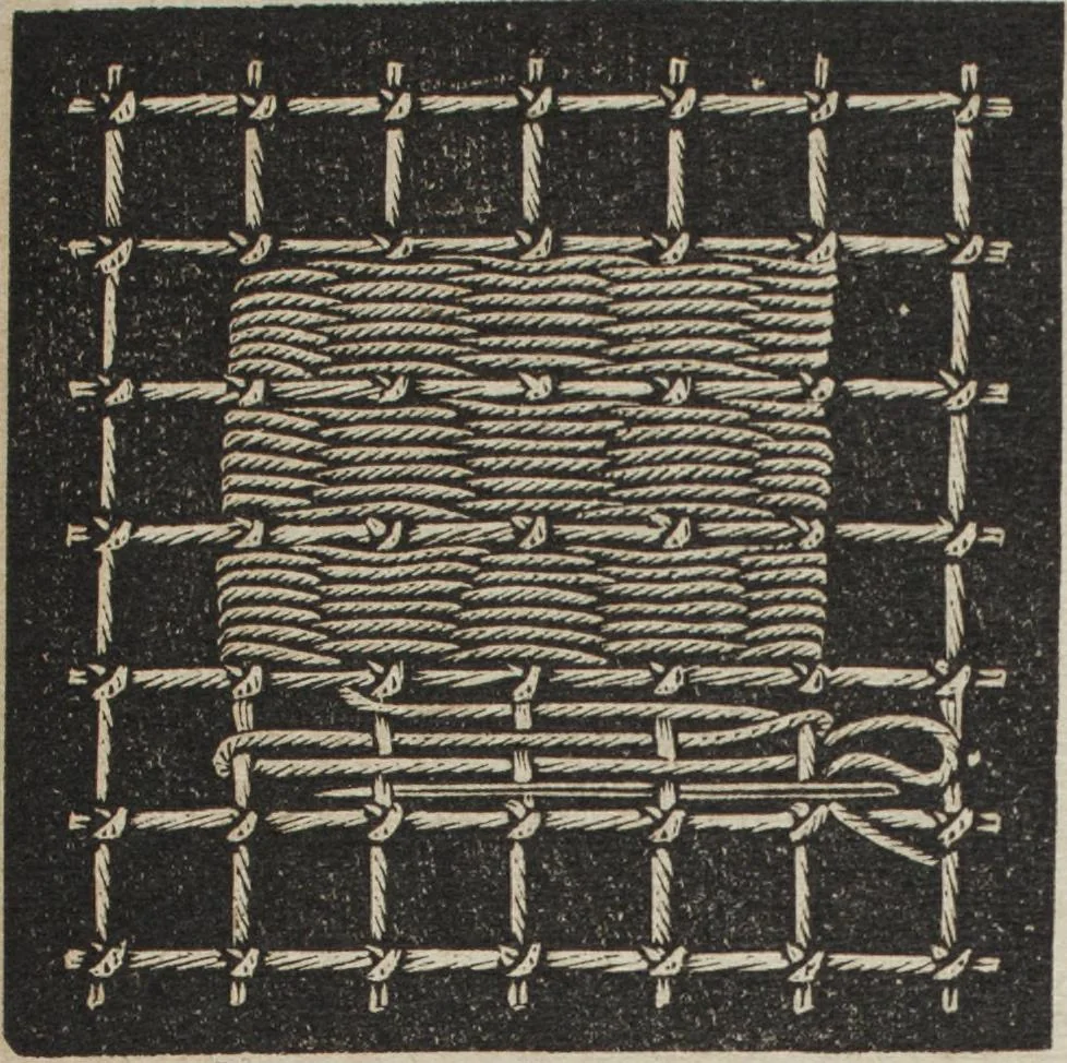An illustration from Florence home needle-work, 1889, leaf 61
