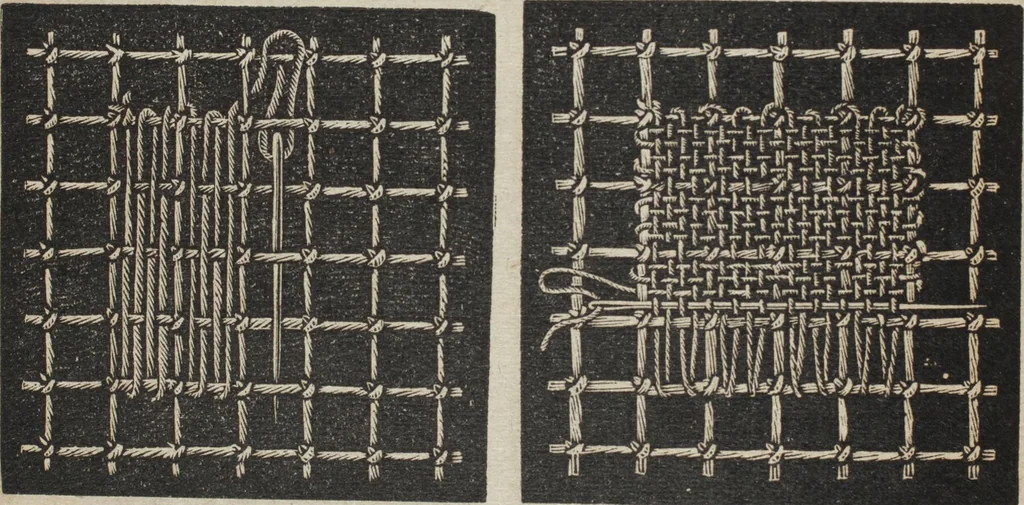 An illustration from Florence home needle-work, 1889, leaf 61