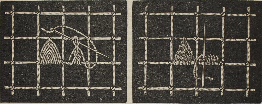 An illustration from Florence home needle-work, 1889, leaf 65