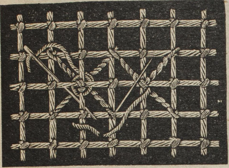 An illustration from Florence home needle-work, 1889, leaf 66