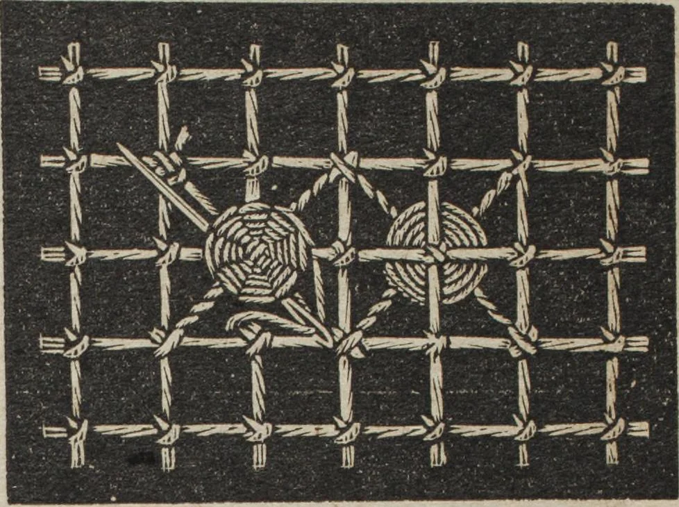 An illustration from Florence home needle-work, 1889, leaf 66