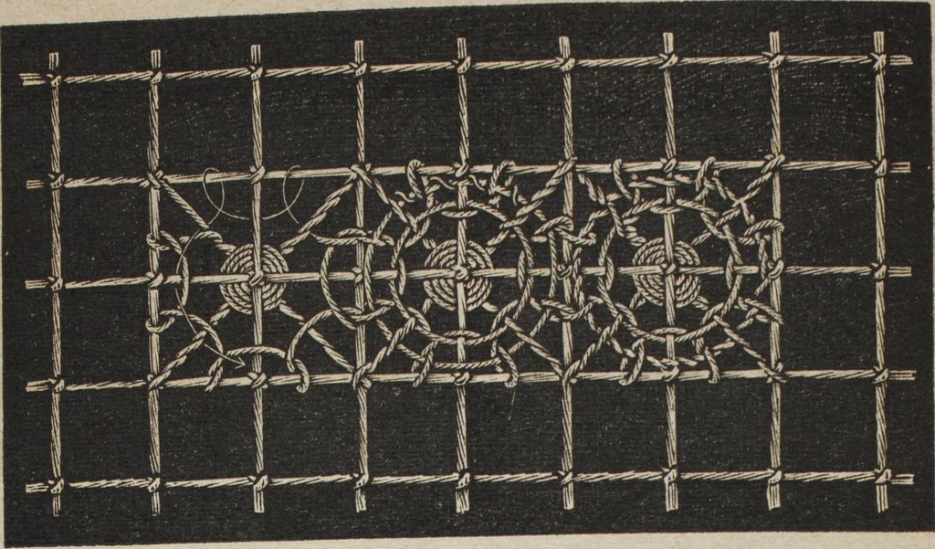 An illustration from Florence home needle-work, 1889, leaf 67