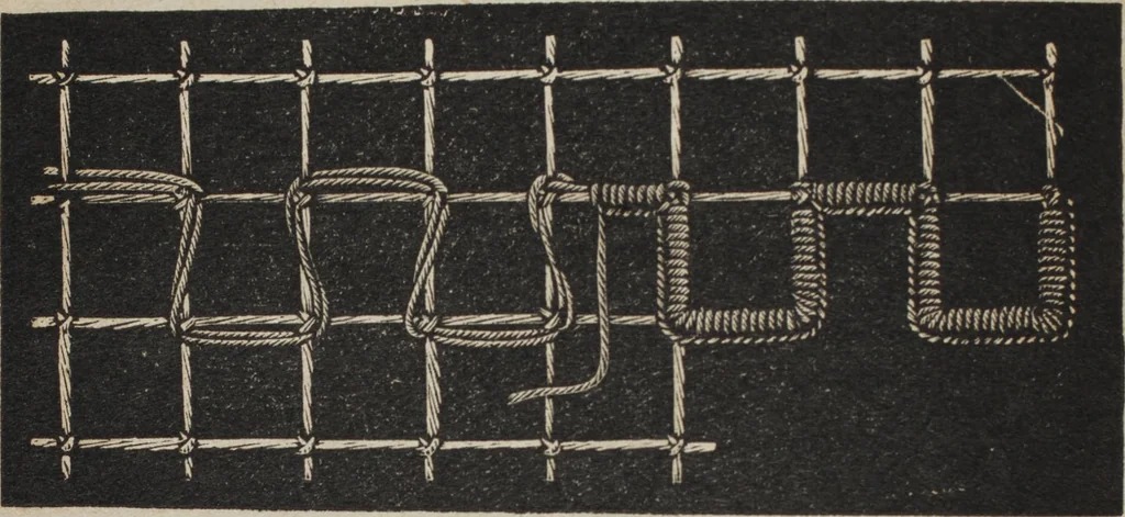An illustration from Florence home needle-work, 1889, leaf 69