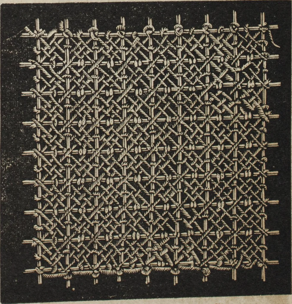 An illustration from Florence home needle-work, 1889, leaf 70