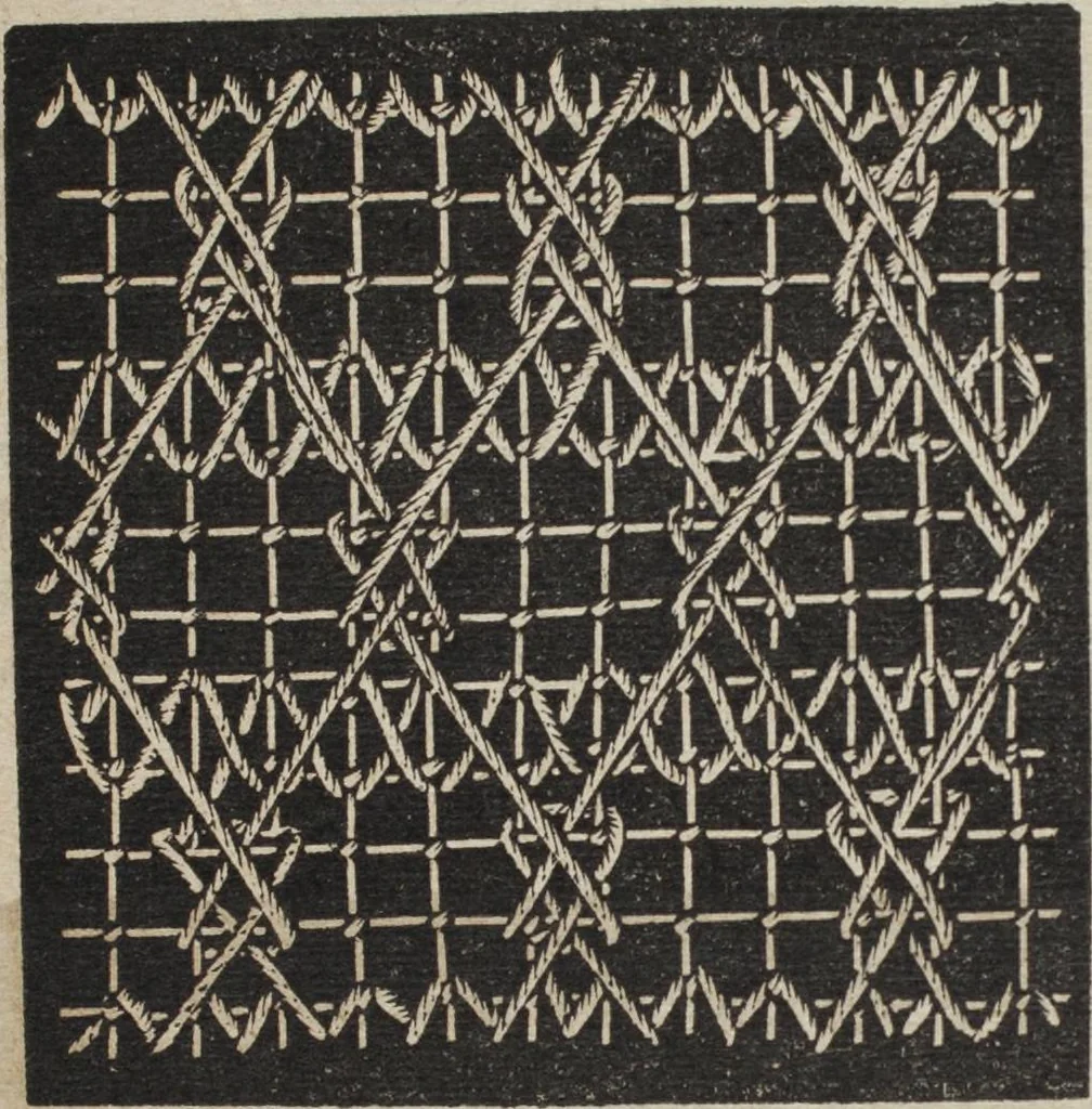 An illustration from Florence home needle-work, 1889, leaf 71