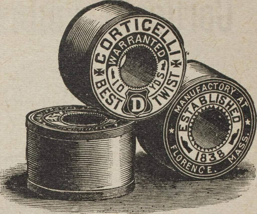 An illustration from Florence home needle-work, 1889, leaf 86
