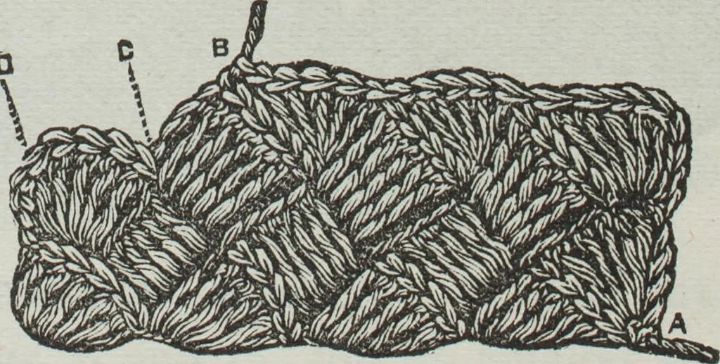An illustration from Florence home needle-work, 1891, leaf 14