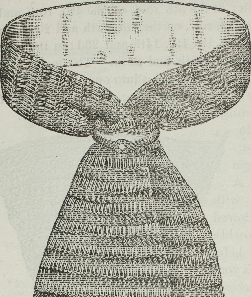 An illustration from Florence home needle-work, 1891, leaf 19