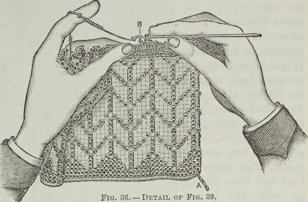 An illustration from Florence home needle-work, 1891, leaf 29
