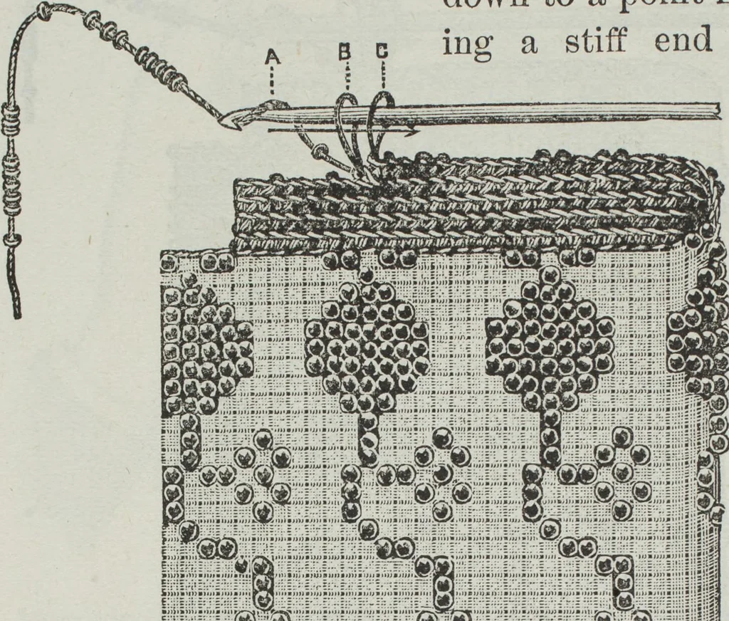 An illustration from Florence home needle-work, 1891, leaf 31