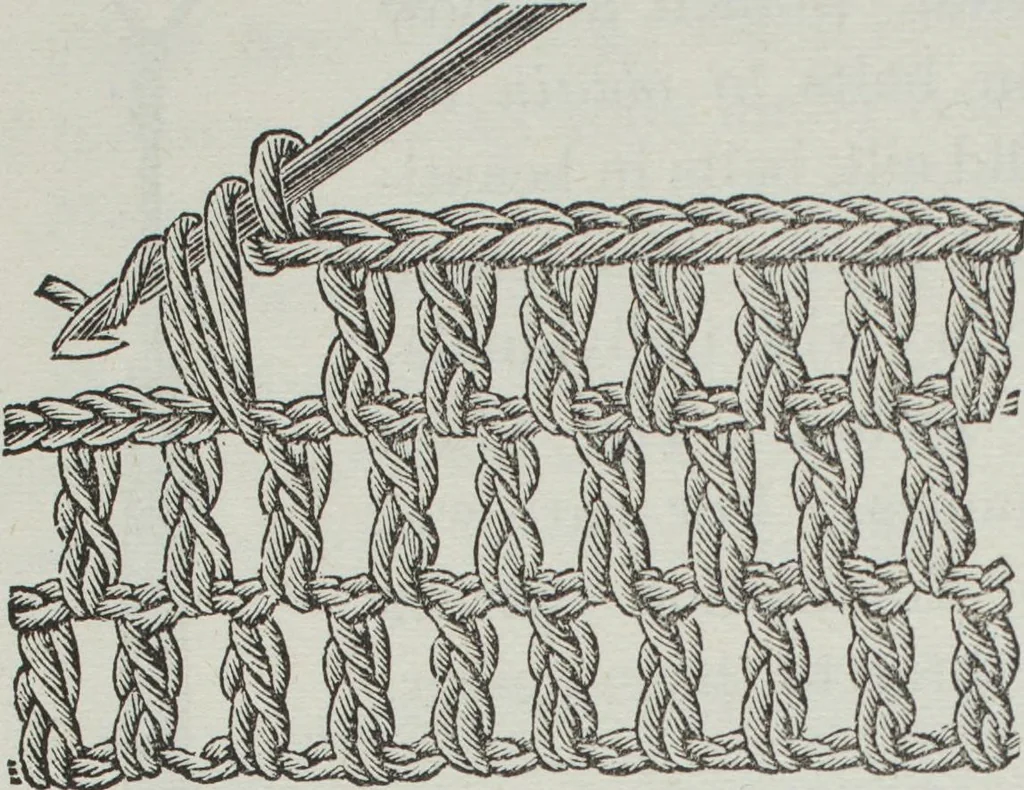 An illustration from Florence home needle-work, 1891, leaf 39