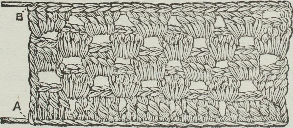 An illustration from Florence home needle-work, 1891, leaf 39