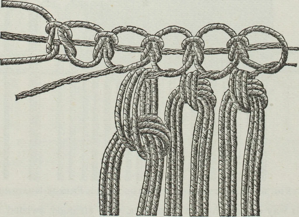 An illustration from Florence home needle-work, 1891, leaf 44