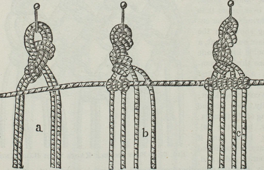 An illustration from Florence home needle-work, 1891, leaf 48