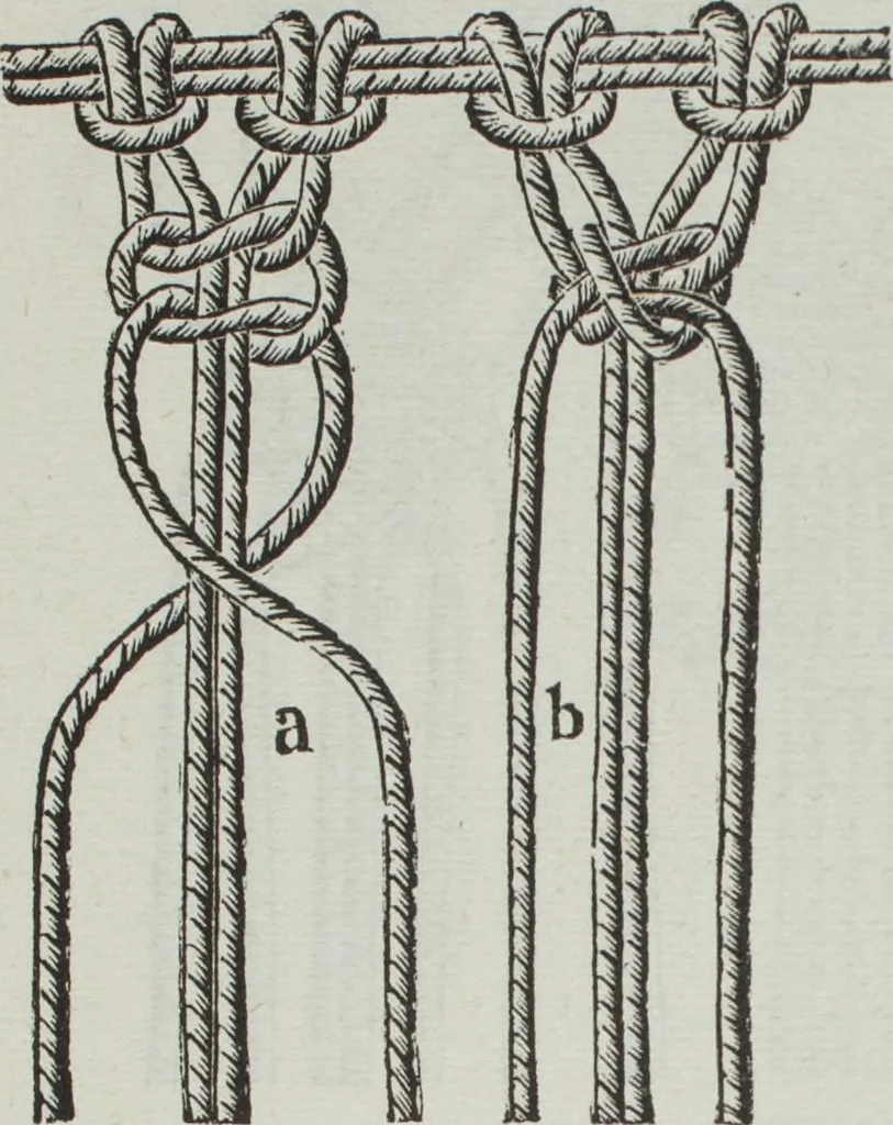 An illustration from Florence home needle-work, 1891, leaf 51