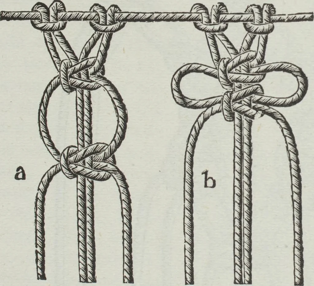 An illustration from Florence home needle-work, 1891, leaf 51