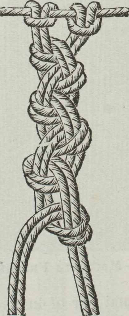 An illustration from Florence home needle-work, 1891, leaf 54